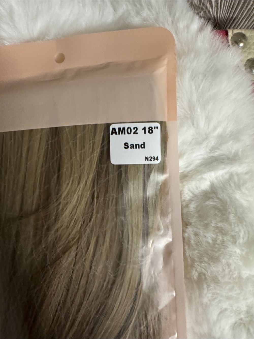 Sand Blonde Clip-In Extensions – Natural Sand - Picture 3 of 8